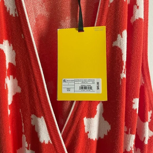 Diane Von Furstenberg X Target Collared Sleeveless Wrap Dress. New With Tags - Picture 11 of 11